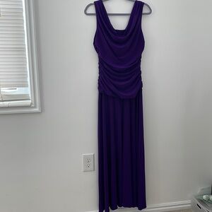 NW NIGHTWAY Purple Long Dress size 12P